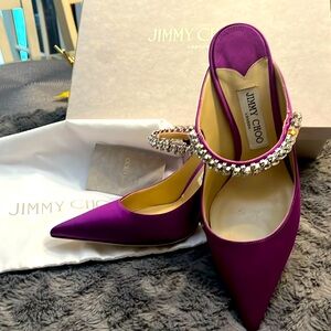 WOMENS BING 100 JIMMY CHOO  Heels !!!!!Size 39 1/2 EUC